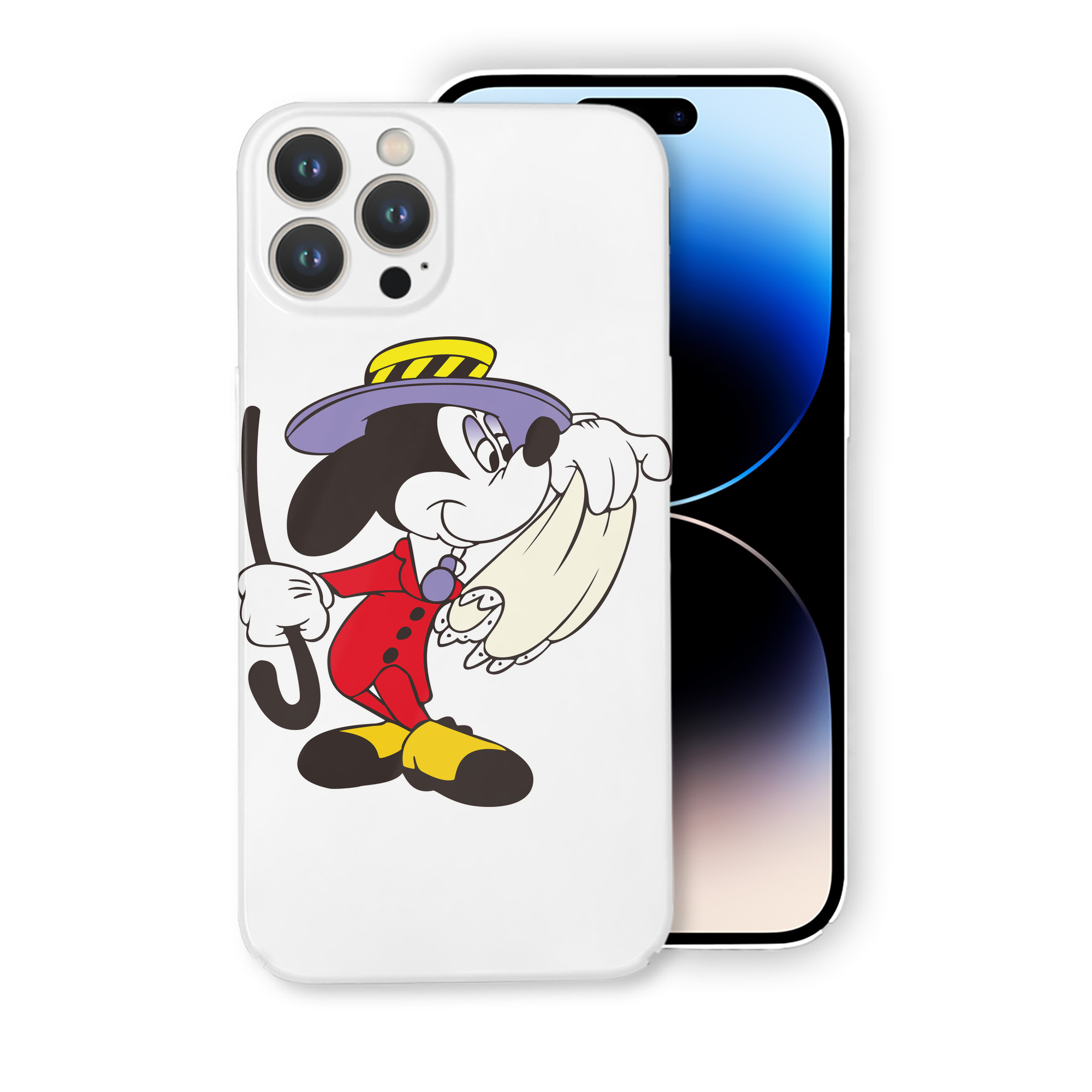 （画像用） ミッキーマウス Mickey Mouse 【iPhone 14シリーズ対応】ハードケース